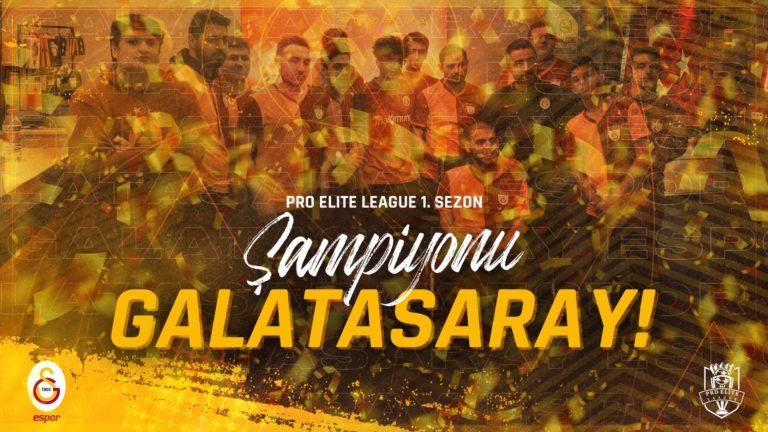 Pro Elite League Şampiyonu Galatasaray!