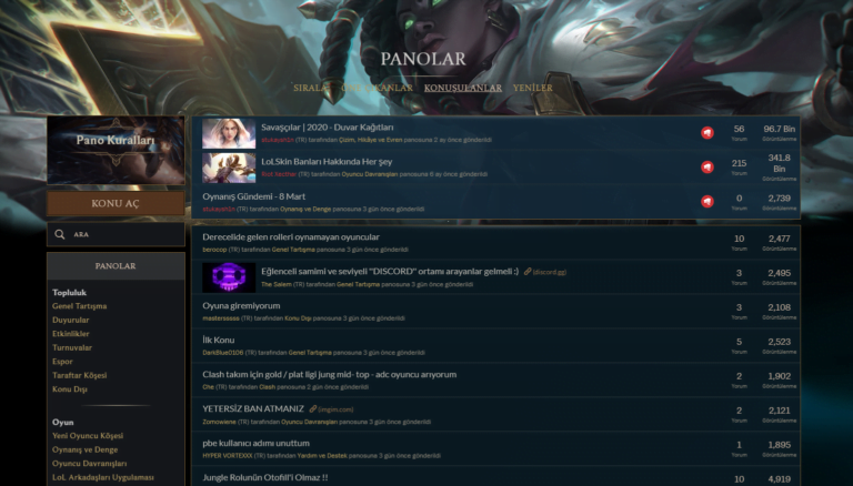 League of Legends Panoları Kapatılıyor