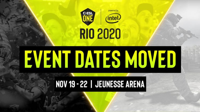 ESL One Rio 2020, Koronavirüs Sebebiyle Ertelendi!