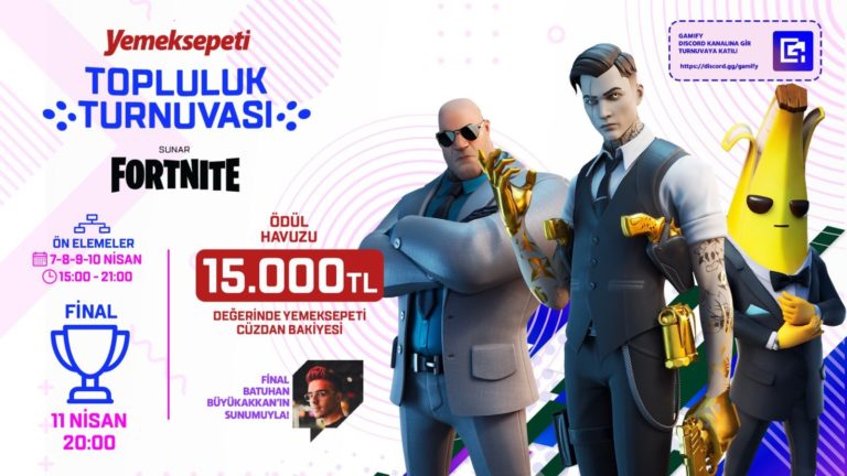 yemeksepeti fortnite turnuvası esportimes