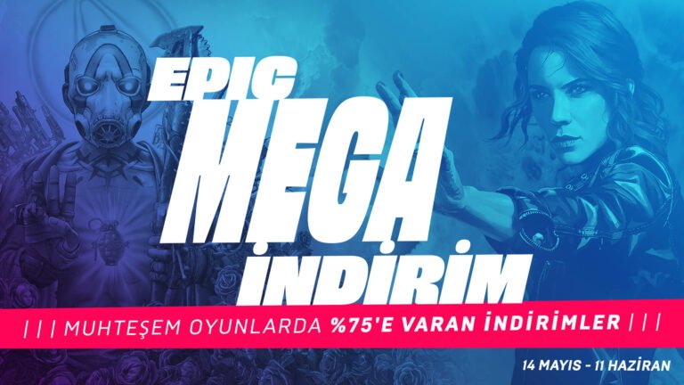 Epic games’den Mega indirimler