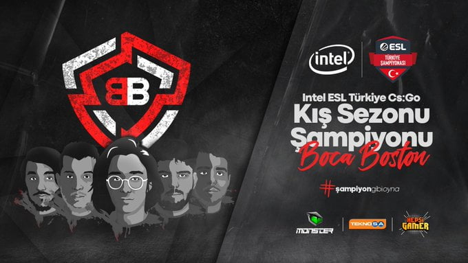 INTEL ESL Türkiye CS:GO 2020 Kış Sezonu Şampiyonu esportimesINTEL ESL Türkiye CS:GO 2020 Kış Sezonu Şampiyonu esportimes.jpgINTEL ESL Türkiye CS:GO 2020 Kış Sezonu Şampiyonu esportimes