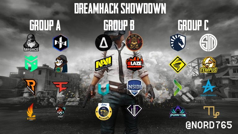 DreamHack Pubg Showdown Grupları Belli Oldu