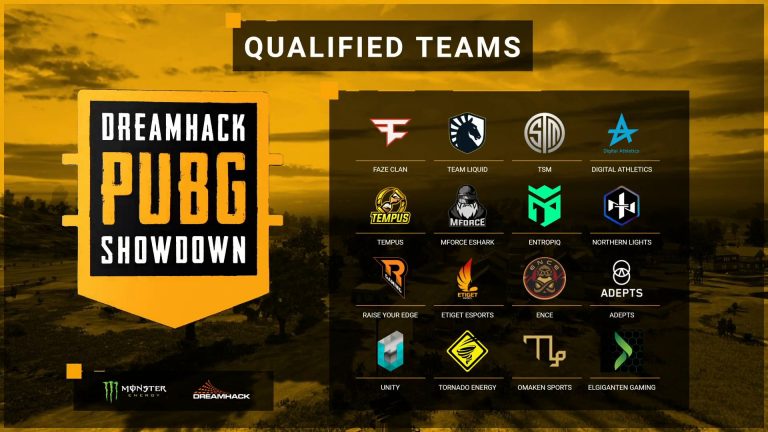 DreamHack PUBG ShowDown’da Son Aşama Takımları Belli Oldu