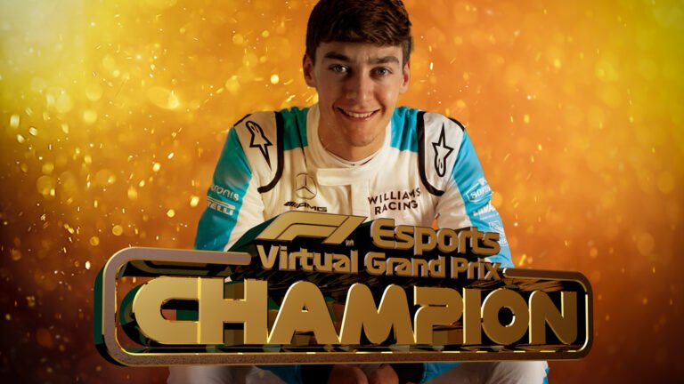 Formula 1 Virtual GP Serisinin Şampiyonu George Russell!