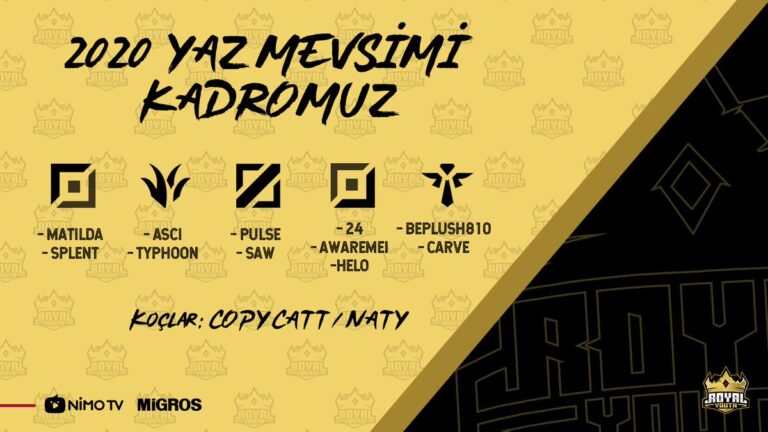 Royal Youth Destek Oyuncusu Carve, Mayıs Sonuna Kadar Banlandı!