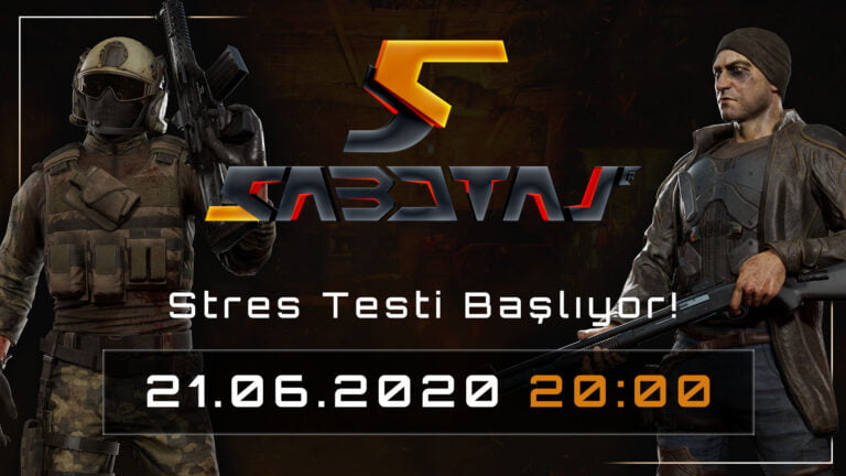 Yeni Türk Yapımı MMOFPS Oyunu Sabotaj’da Stres Testi Başlıyor!