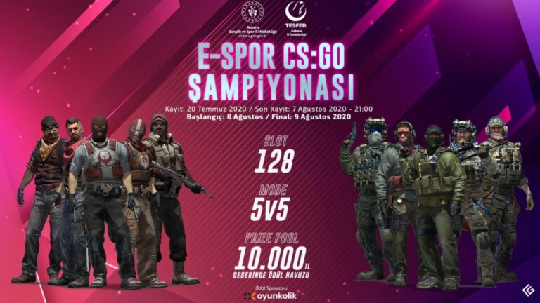 TESFED Ankara Espor CS:GO Şampiyonası’na Geri Sayım Başladı!