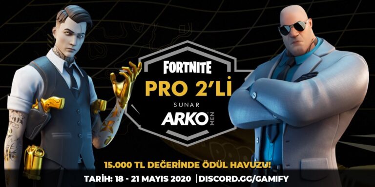 Arko Men Pro 2’li Fortnite Turnuvası 1.4 Milyon Oyuncuya Ulaştı!