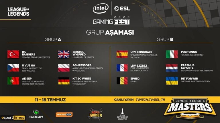 İTÜ’nün, INTEL Gaming Fest 2020 Rakipleri Belli Oldu!