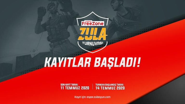 vodafone freezone zula turnuvası kayıtları esportimes