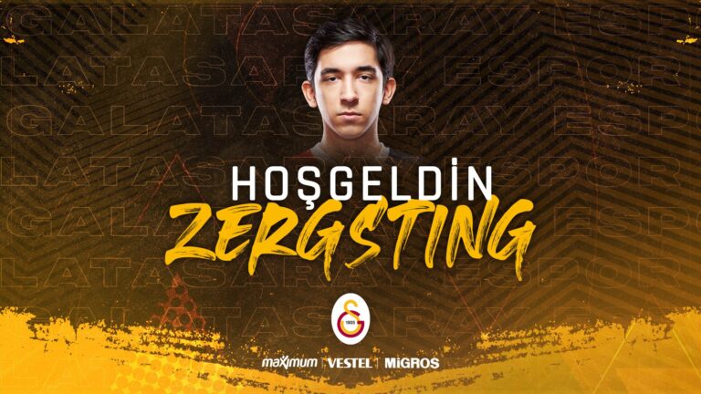 Destek Oyuncusu Zergsting, Galatasaray Espor’da!