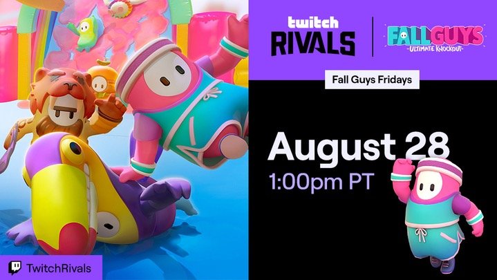 Twitch Rivals: Fall Guys Turnuvası Geliyor!