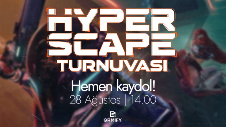 Gamify, İkinci Kez Hyper Scape Turnuvası Düzenliyor!