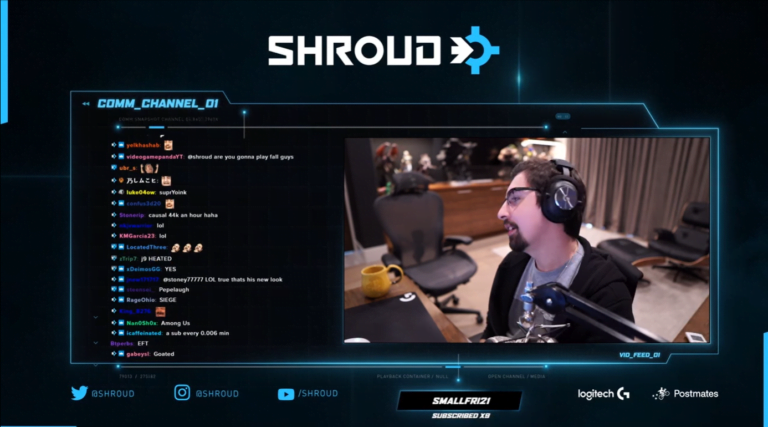 Shroud, 500,000 İzleyici İle Twitch’e Geri Döndü