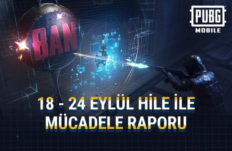 PUBG Mobile 18-24 Eylül Hile ile Mücadele Raporu Açıklandı