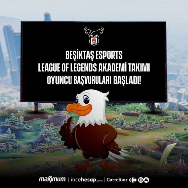 Beşiktaş Esports Akademi Takımı Oyuncu Seçmeleri Başladı esportimes