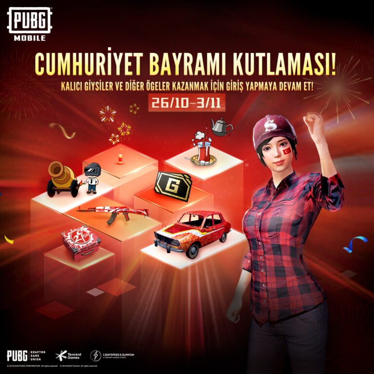 PUBG Mobile İle 29 Ekim Cumhuriyet Bayramı Coşkusu!