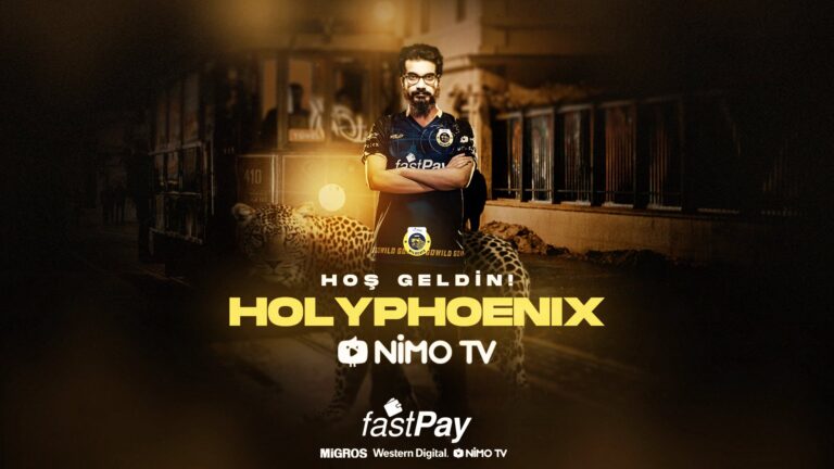 HolyPhoenix, fastPay Wildcats Yayıncı Kadrosuna Katıldı!