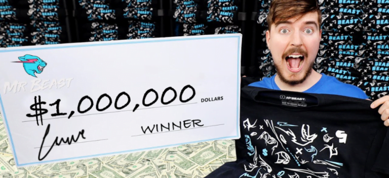 Mr Beast 1 Milyon $’lık Çekiliş Yapıyor! Nasıl Katılabilirsiniz?