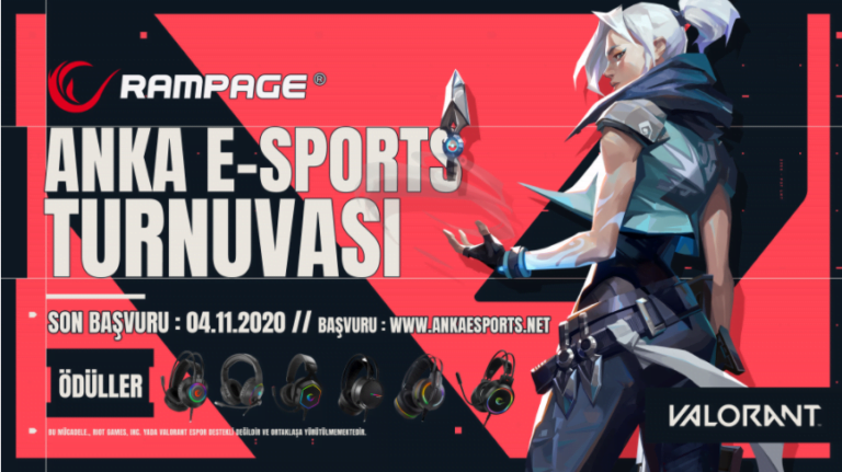 Anka E-Sports Valorant Turnuvası Başlıyor!