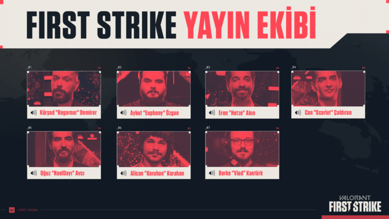 Valorant First Strike Yayın Ekibi Belli Oldu!