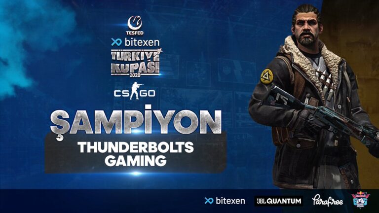 BitExen TESFED CSGO Türkiye Şampiyonu Thunderbolts esportimes