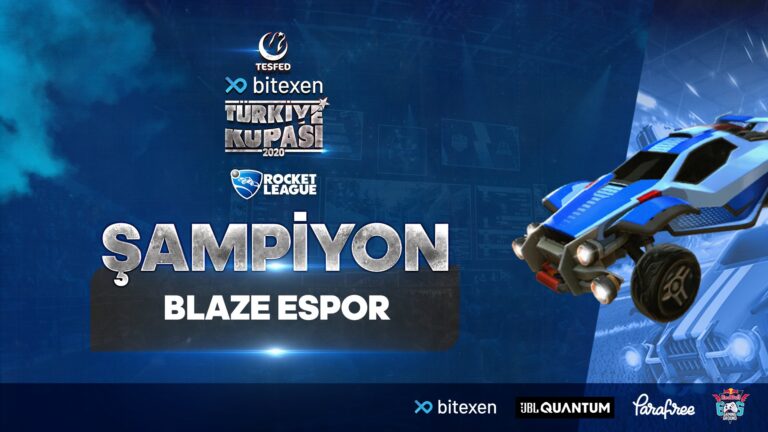 Blaze Esports Won The Bitexen TESFED Rocket League Turkey Cup