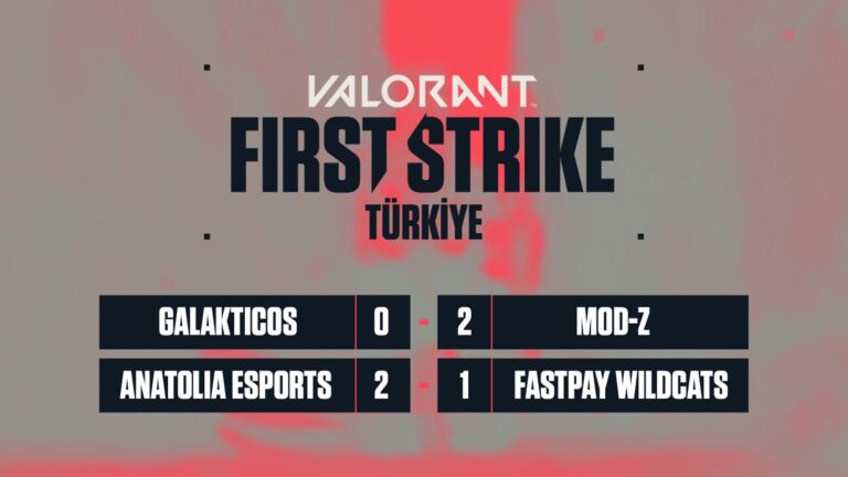 First Strike 3. Açık Elemeler Finali: Mod-Z vs. Anatolia e-Sports