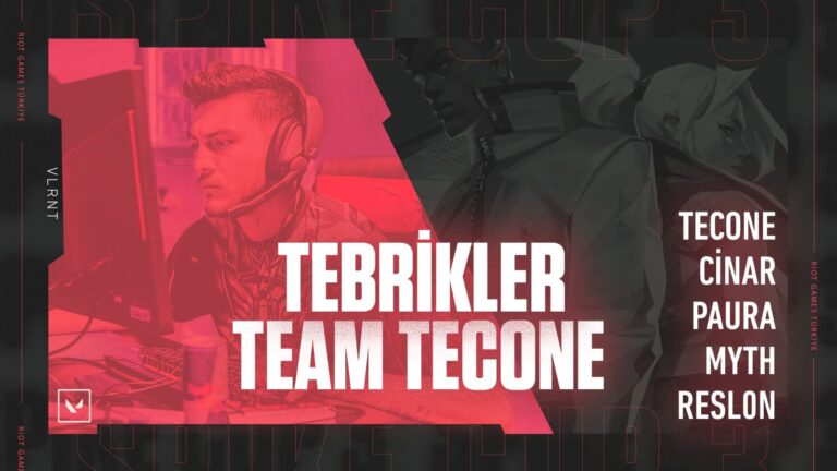 Team tecoNe, Spike Cup 3 Yayıncı Özel Turnuvasını Kazandı!