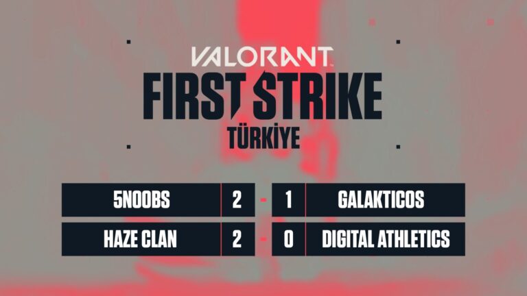 First Strike 4. Açık Elemeler Finali: 5NOOBS vs. HaZe Clan