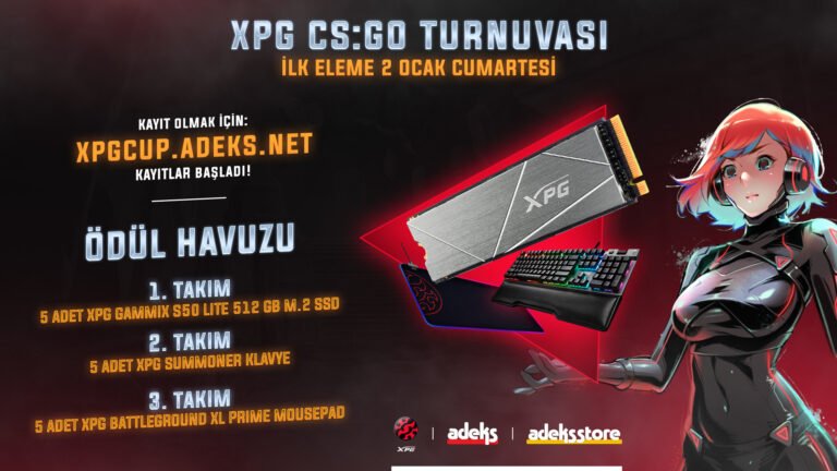 Adeks XPG CSGO Turnuvası Kayıtları Başladı esportimes