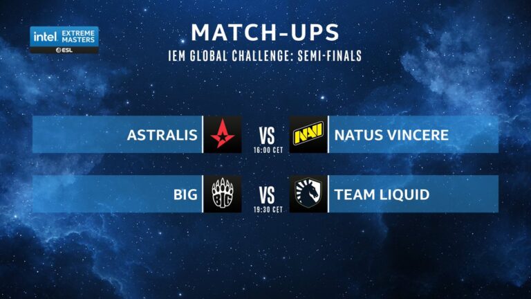 IEM Global Challenge 2020'de Yarı Final Heyecan esportimes