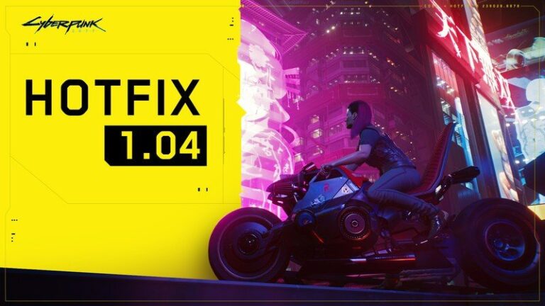 Cyberpunk 2077’ye 1.04 Hotfix Güncellemesi Geldi!