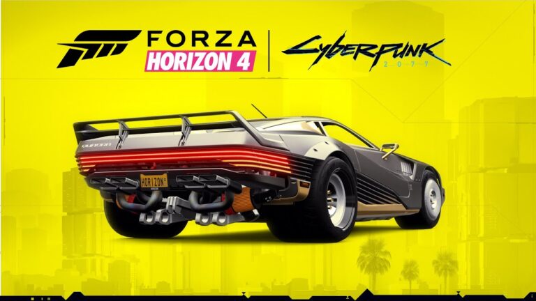 Forza Horizon 4 ve Cyberpunk 2077 İş Birliği Yaptı