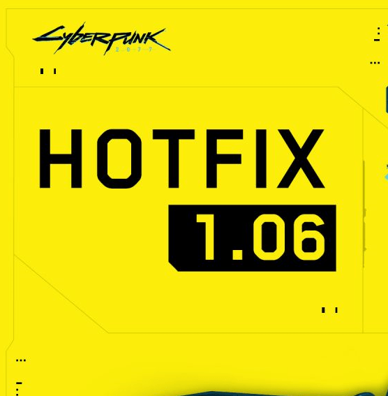 Cyberpunk 2077’ye Hotfix 1.06 Güncellemesi Geldi!