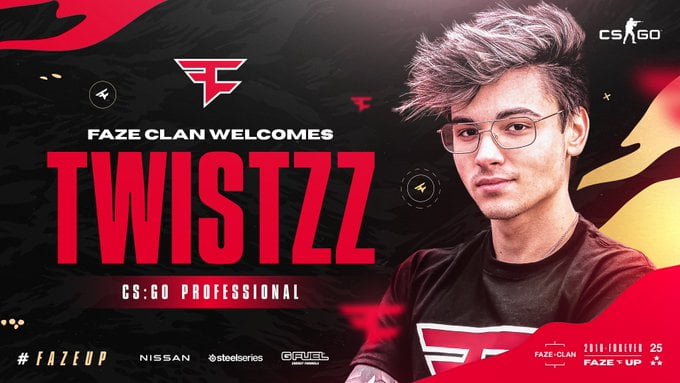 Twistzz FaZe’e Katıldı