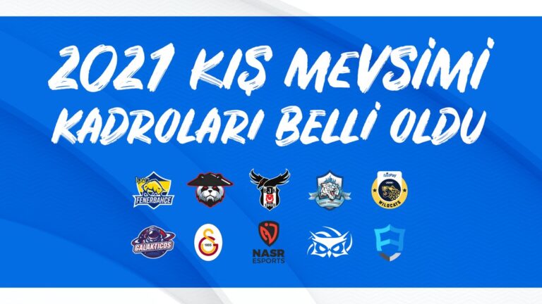 VFŞL 2021 Kış Mevsimi Kadroları Belli Oldu esportimes