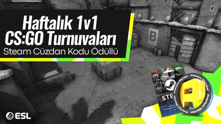 ESL Türkiye 1v1 CS:GO Turnuvaları Başlıyor