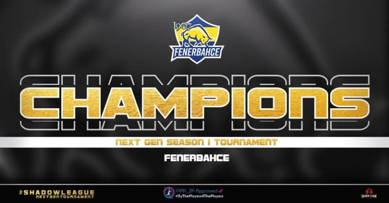 1907 Fenerbahçe Esports Wins The Final Series Of NBA2K Shadow League PS5