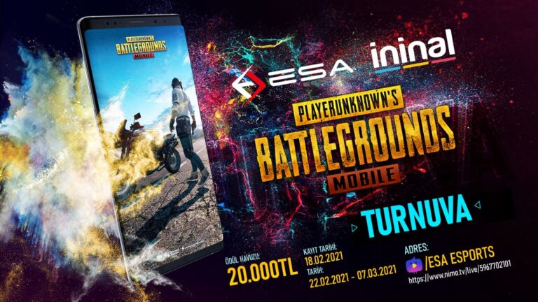 PUBG Mobile Turnuvası Kayıtları Başladı!