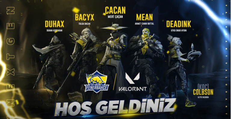 1907 Fenerbahçe Espor Announced Its Valorant Squad!