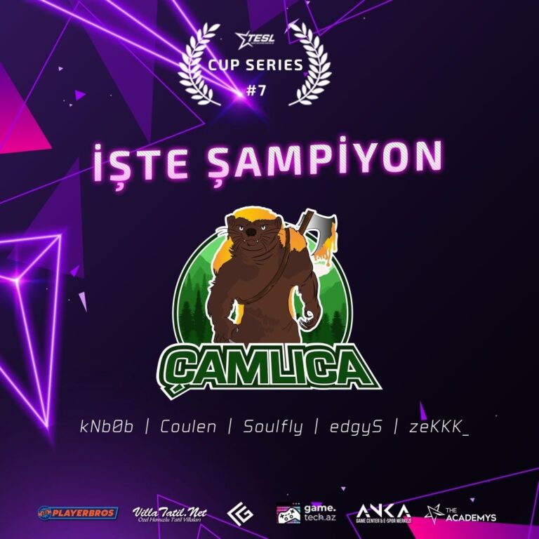 Çamlıca Esports Became The Champion of TESL CUP #7!