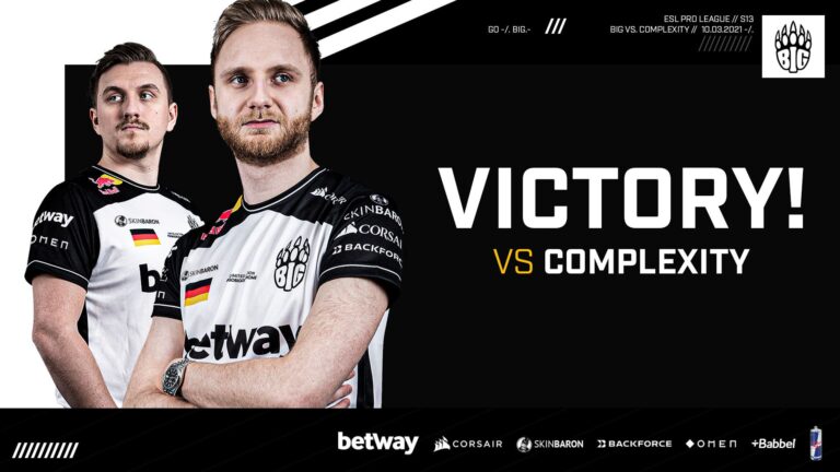 XANTARES’li BIG, ESL Pro Lig Sezon 13’te İlk Galibiyetini Aldı!