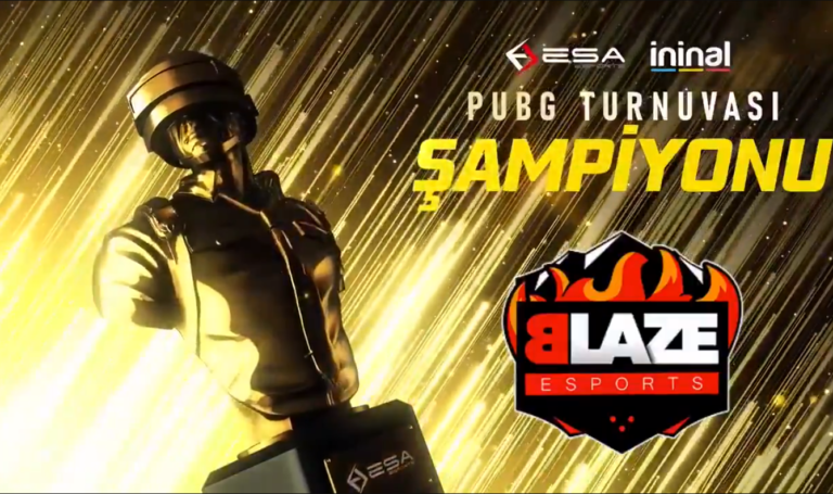 Blaze Esports ESA Esports Ininal PUBG M Turnuvası Şampiyonu Oldu!