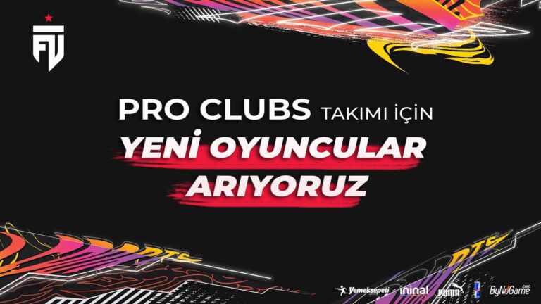 Futbolist FIFA Pro Clubs Takımı İçin Yeni Yüzlerini Arıyor!