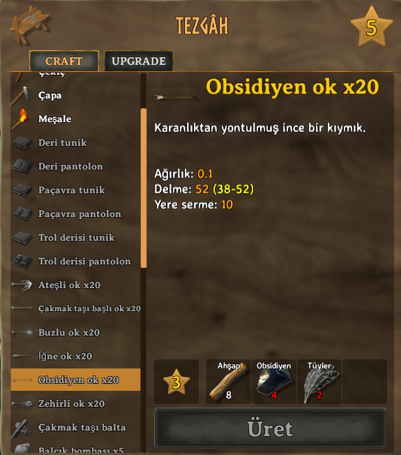 Valheim yay ve oklar