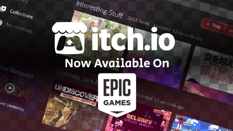 Itch.io Epic Store Üzerinde Ulaşılabilir Hale Geldi