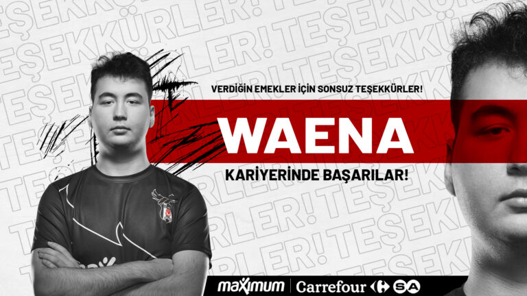 Beşiktaş Esports WaenA ile yollarını ayırdı!