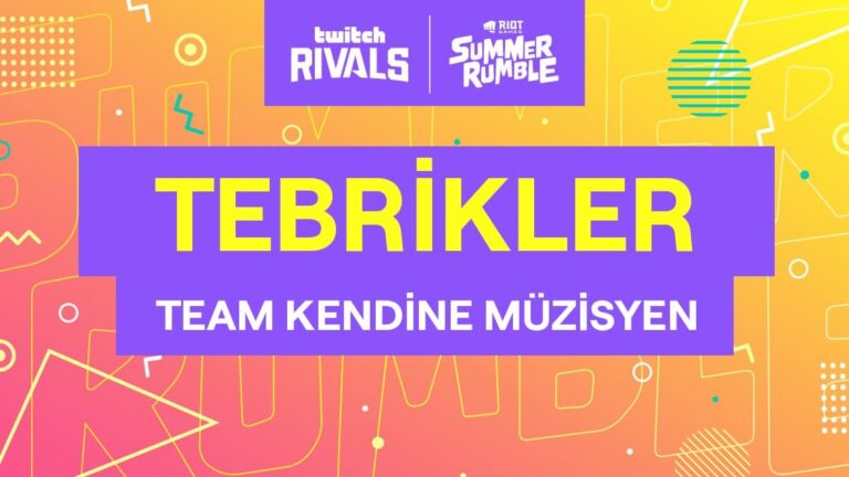 Team Kendine Müzisyen is Summer Rumble Champion!